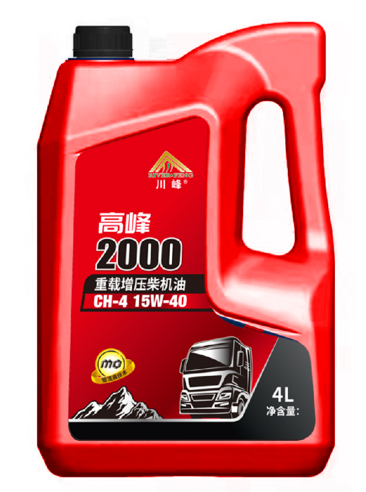 川峰柴机油 高峰2000合成技术CH-4  4L 15-40  20-50